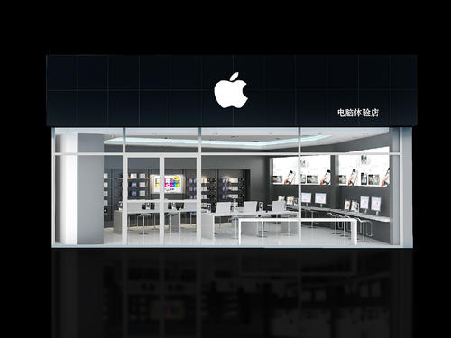苹果产品专卖店展厅设计
